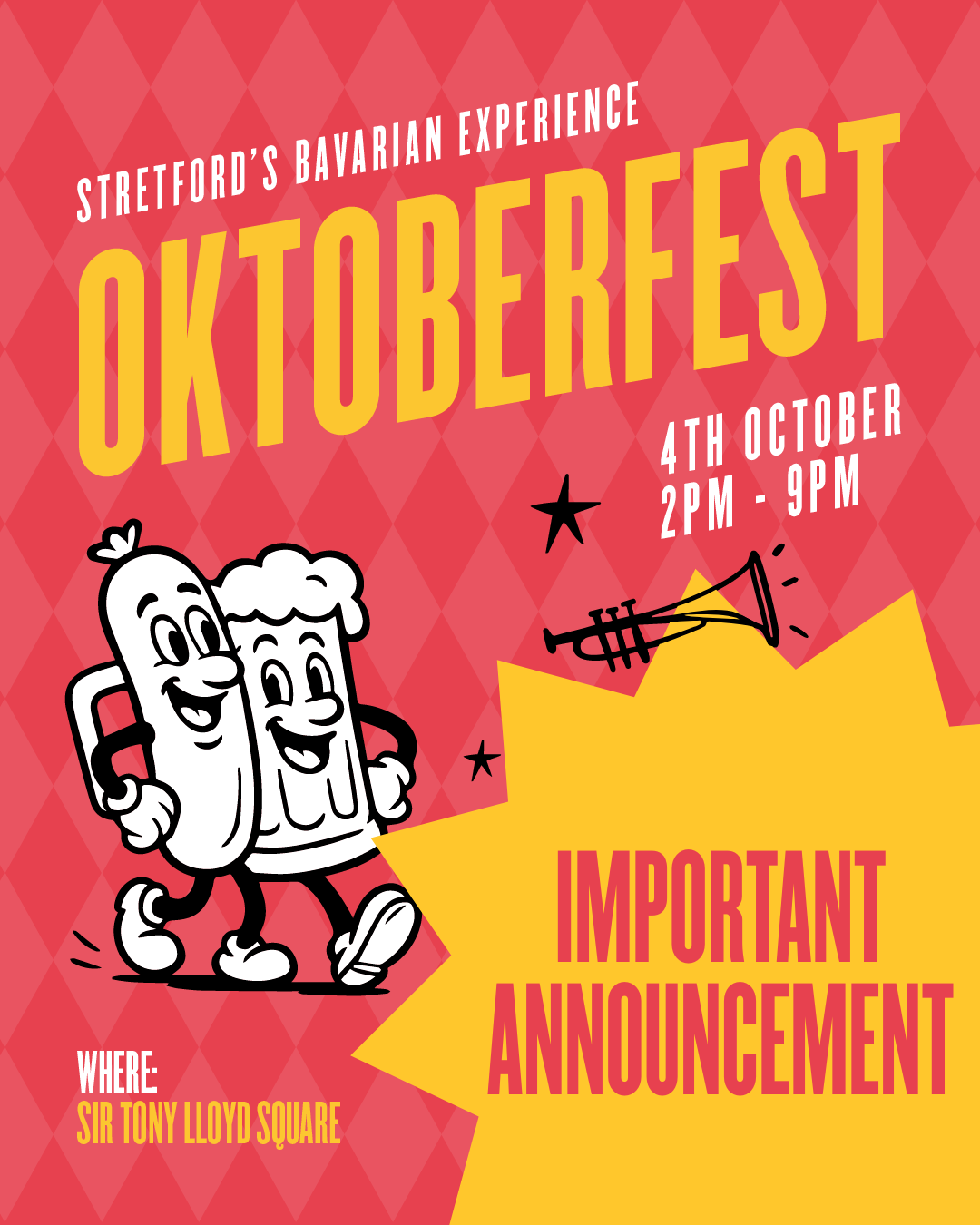 Oktoberfest takes over Stretford town centre 